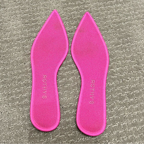 Rothy’s Dragonfruit Hot Pink The Point Flat - Picture 8 of 12